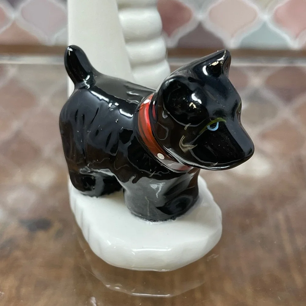 Vintage Scottie Dog Ceramic Picture Frame |‎ No Glass